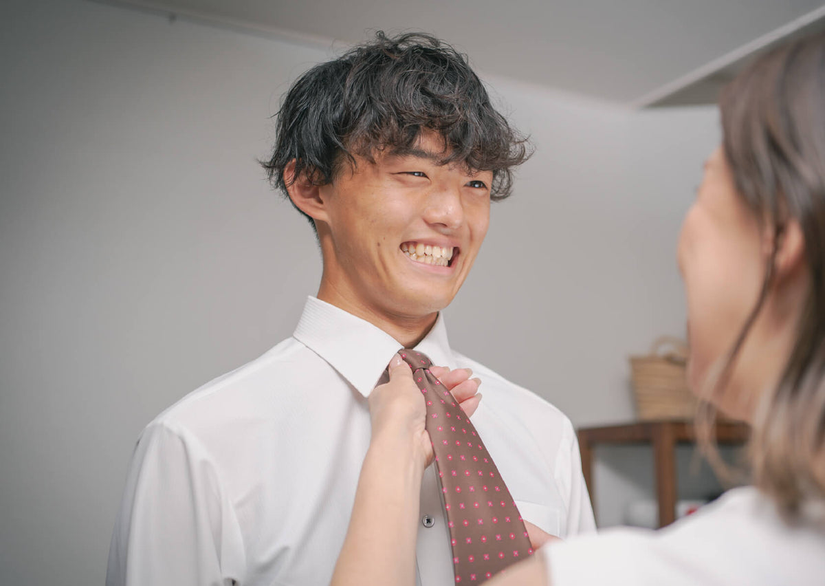 はじめてのネクタイ
